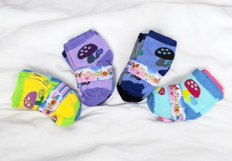 Baby Girls Socks 12 Pack
