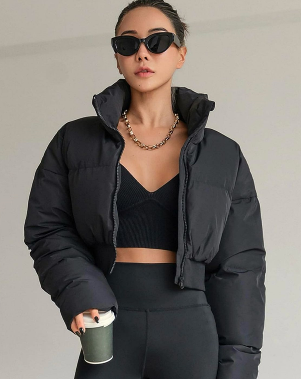 Cropped Puffer Jacket