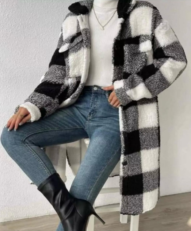 Fleece Checked Shirt