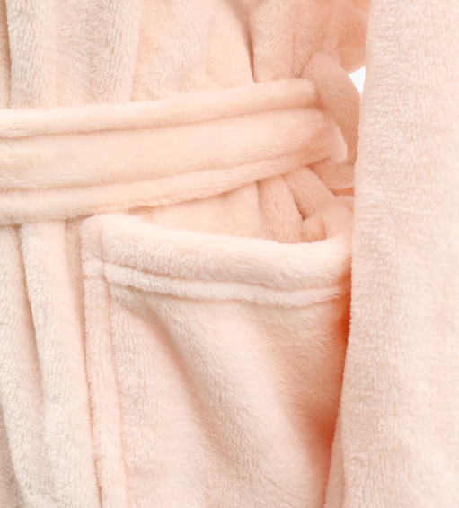 One-Size-Fits-Most Plush Bathrobe