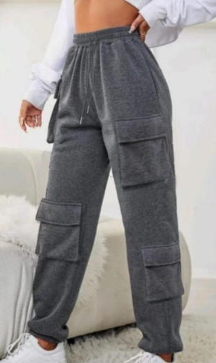 Ladies Pocketed Track Pants