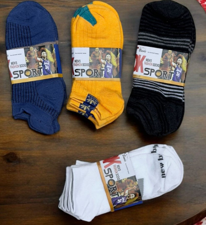 Unisex Multi Color Socks 12 Pack
