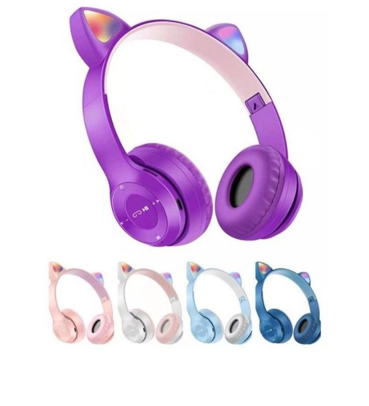 Kids Cat Ears Headsets