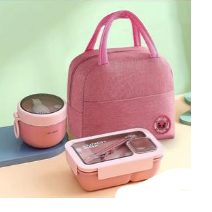 3 Piece Lunch baG, lunch box bottle set