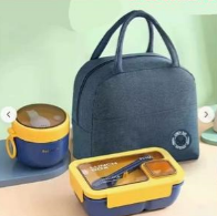 3 Piece Lunch baG, lunch box bottle set