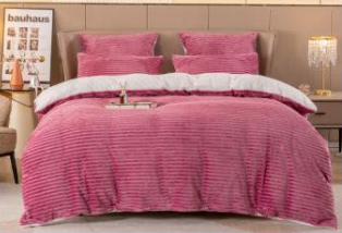 Queen size Corduroy Textured 5 Piece Comforter set