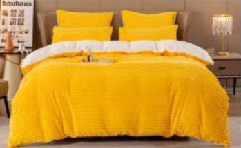 Queen size Corduroy Textured 5 Piece Comforter set