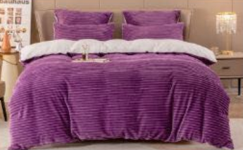 Queen size Corduroy Textured 5 Piece Comforter set