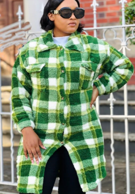Fleece Checked Shirt