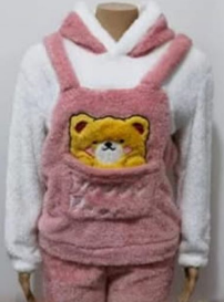 Plush Happy Bear Pyjamas set