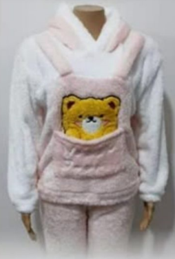 Plush Happy Bear Pyjamas set
