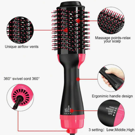 One Step Hot Air Comb
