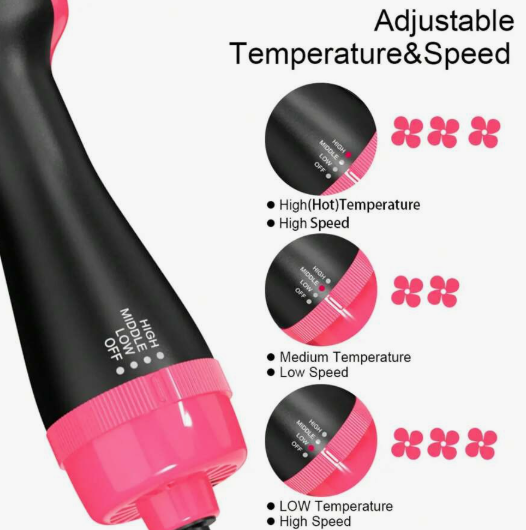 One Step Hot Air Comb