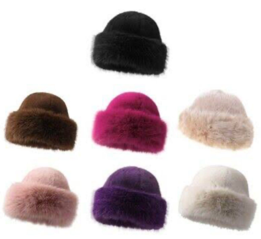 Plush Fur Winter Hat