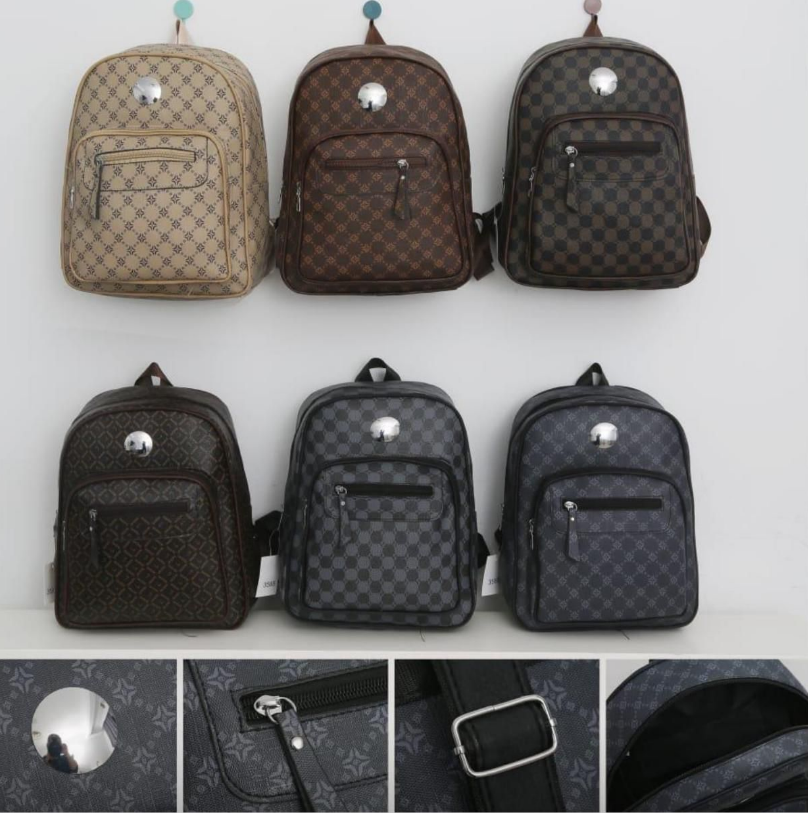 Printed Backpack