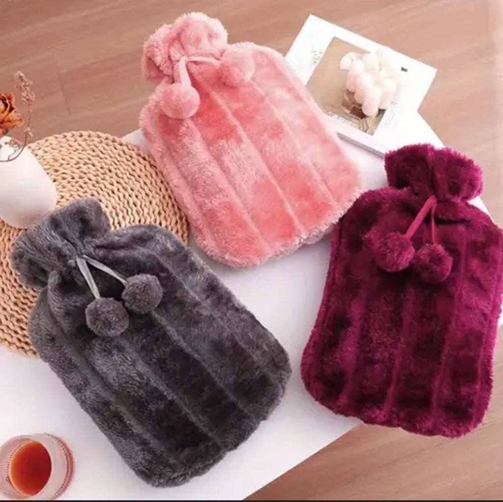 Warm Water Bottle with Cover